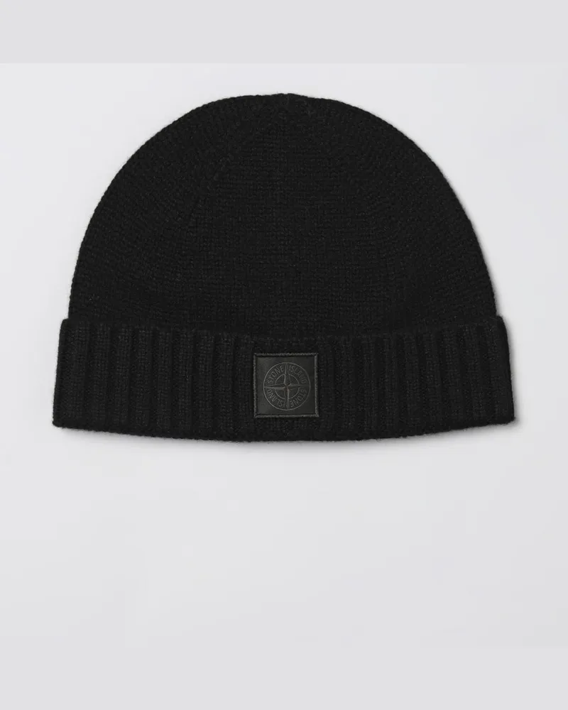 Stone Island Hut herren Schwarz