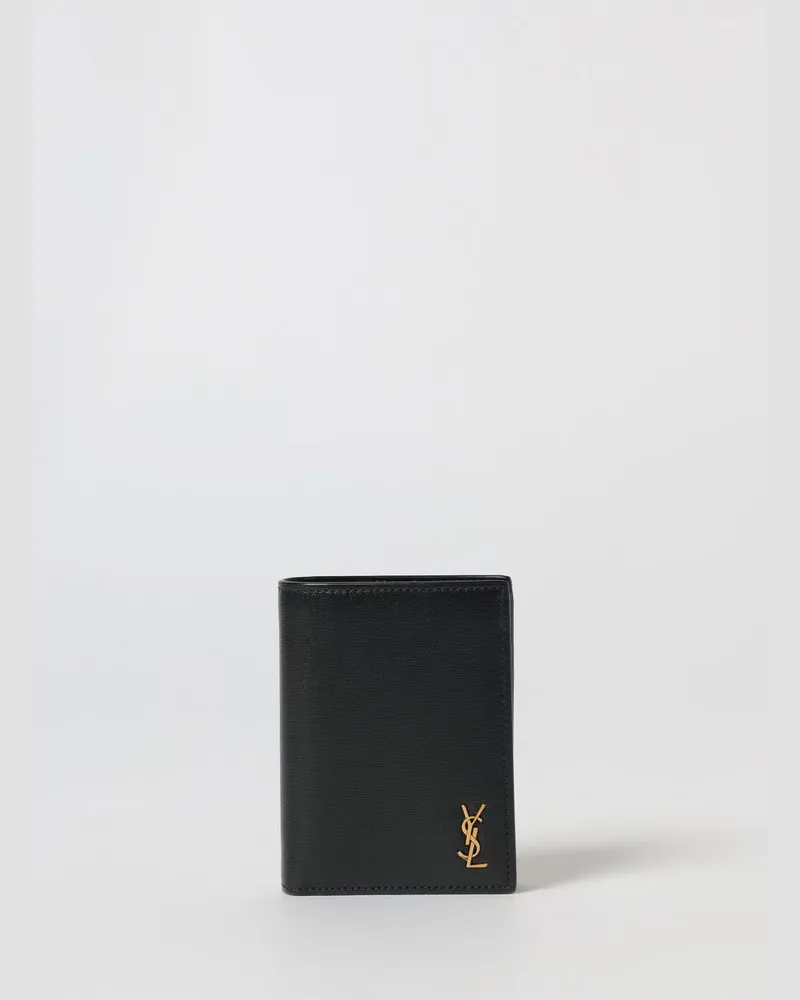 Saint Laurent Portmonnaie herren Schwarz