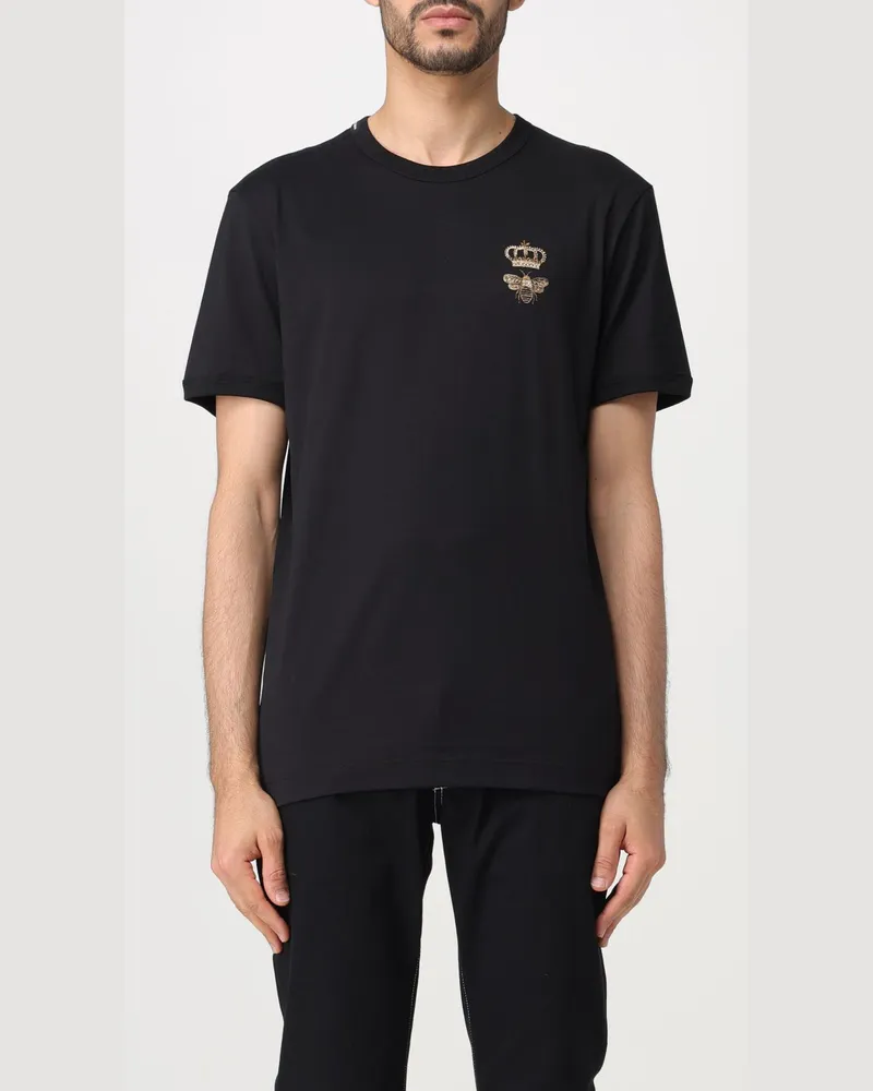 Dolce & Gabbana T-shirt herren Dolce & Gabbana Schwarz