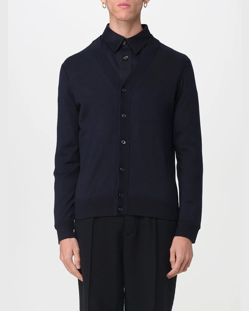 Paolo Pecora Milano Strickjacke herren Blau