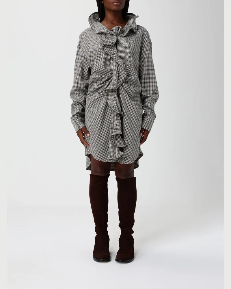MSGM Kleider damen Weiß