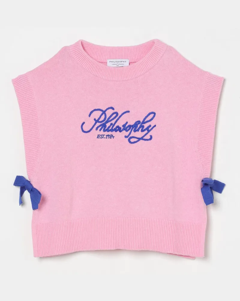 Philosophy Di Lorenzo Serafini Pullover kinder Pink