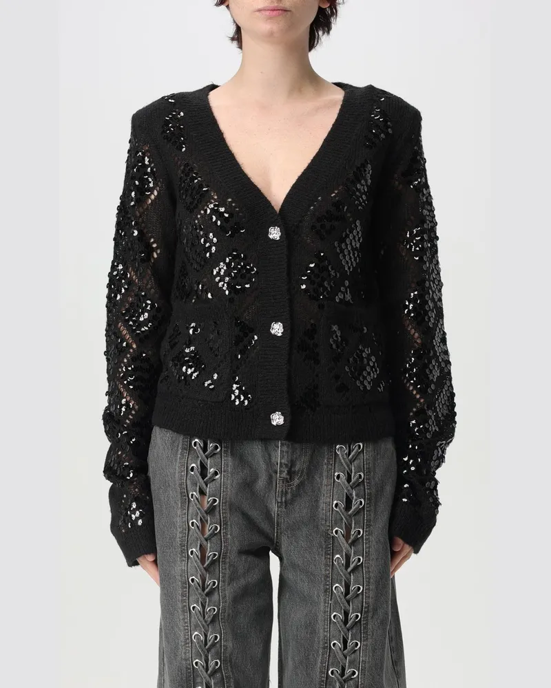 ROTATE Birger Christensen Strickjacke damen Schwarz