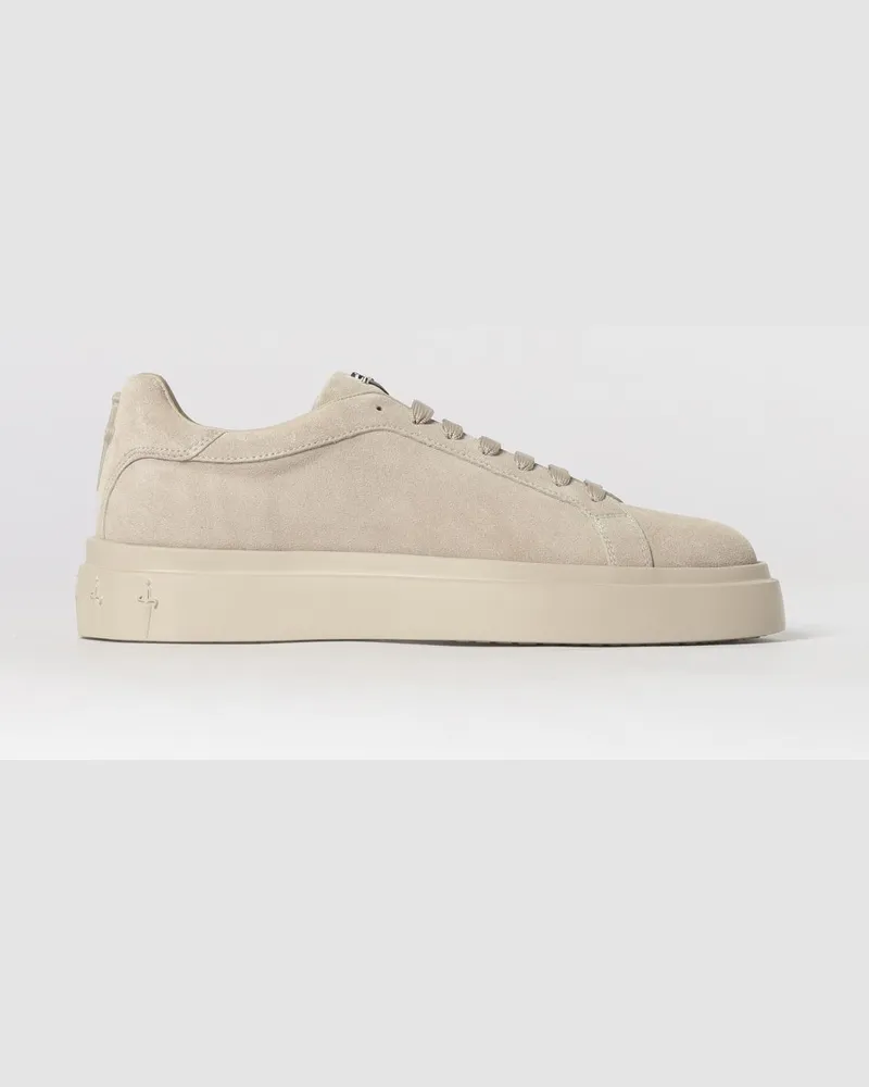 Cesare Paciotti Wildleder-Sneakers Taubengrau