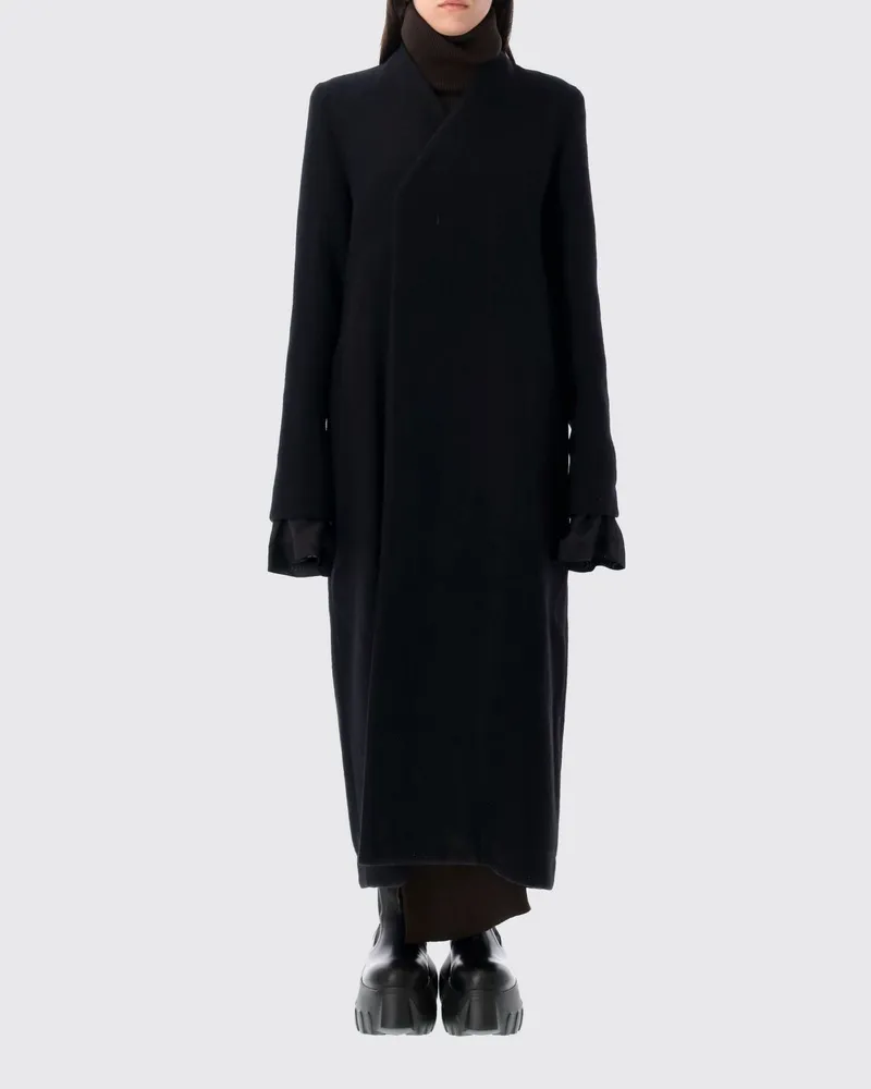 Rick Owens Mantel damen Schwarz