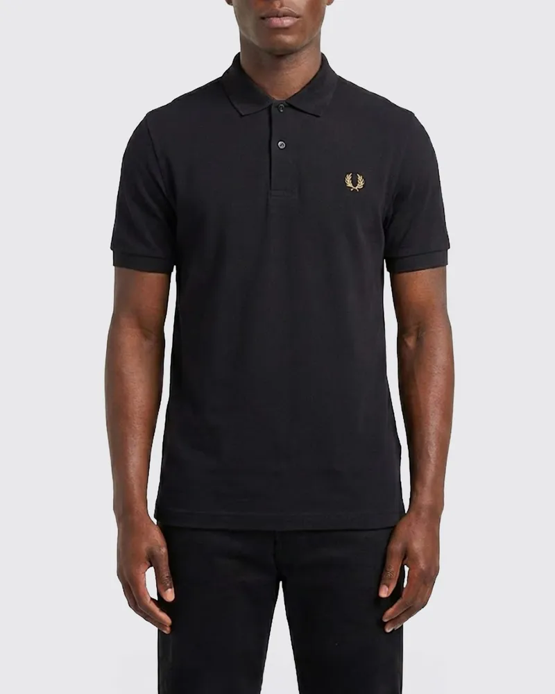 Fred Perry T-shirt herren Schwarz