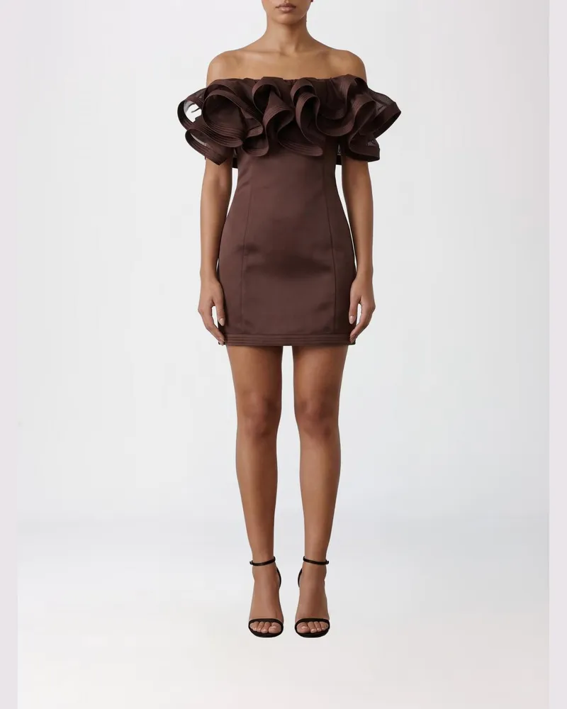 Elisabetta Franchi Kleid damen Braun