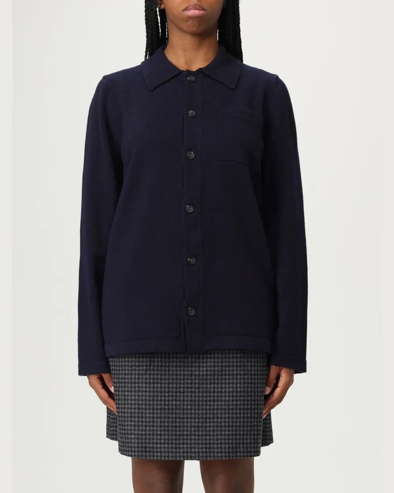 A.P.C. T-shirt damen Blau
