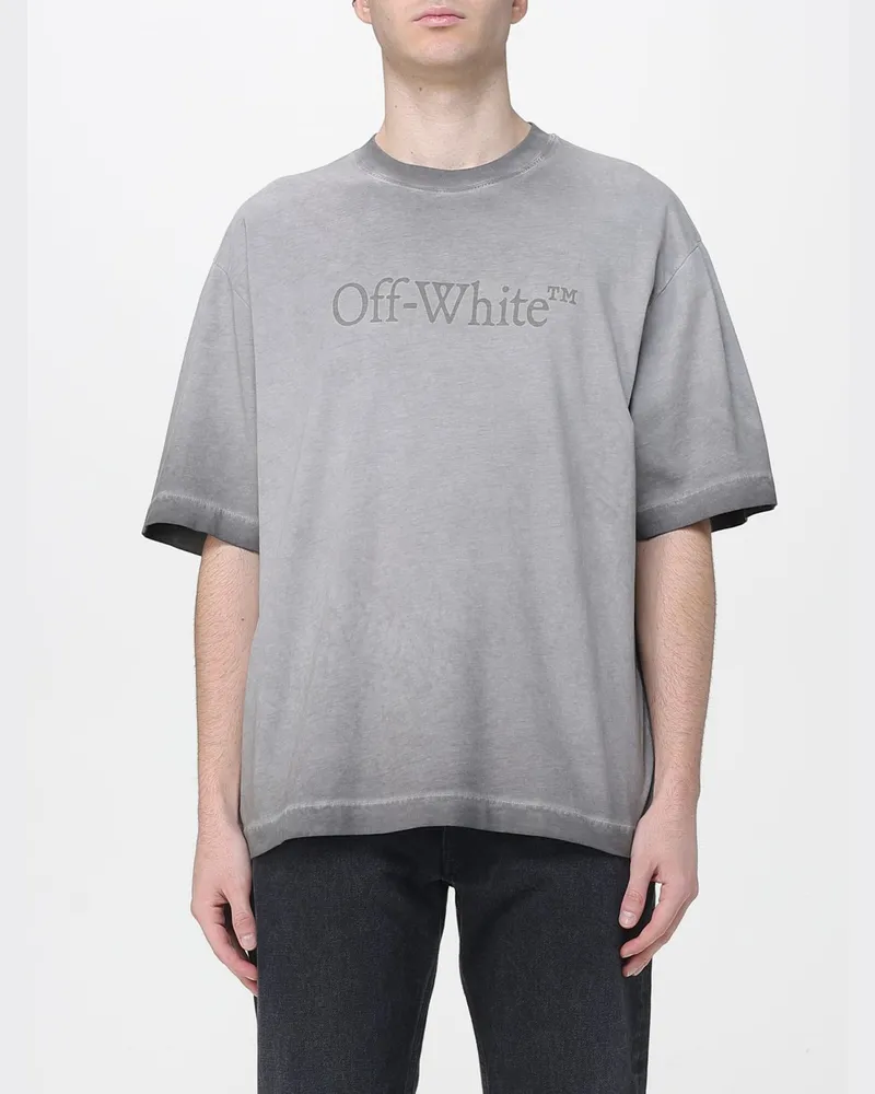 OFF-WHITE T-shirt herren Grau