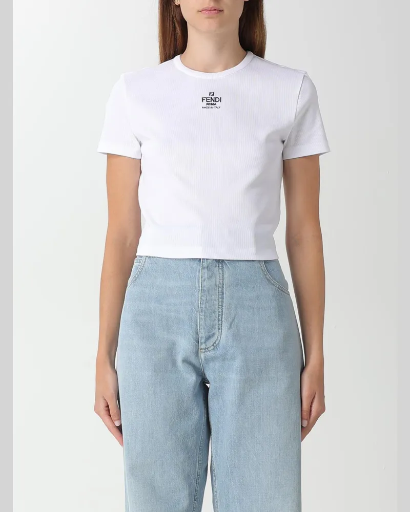 Fendi Top damen Weiß