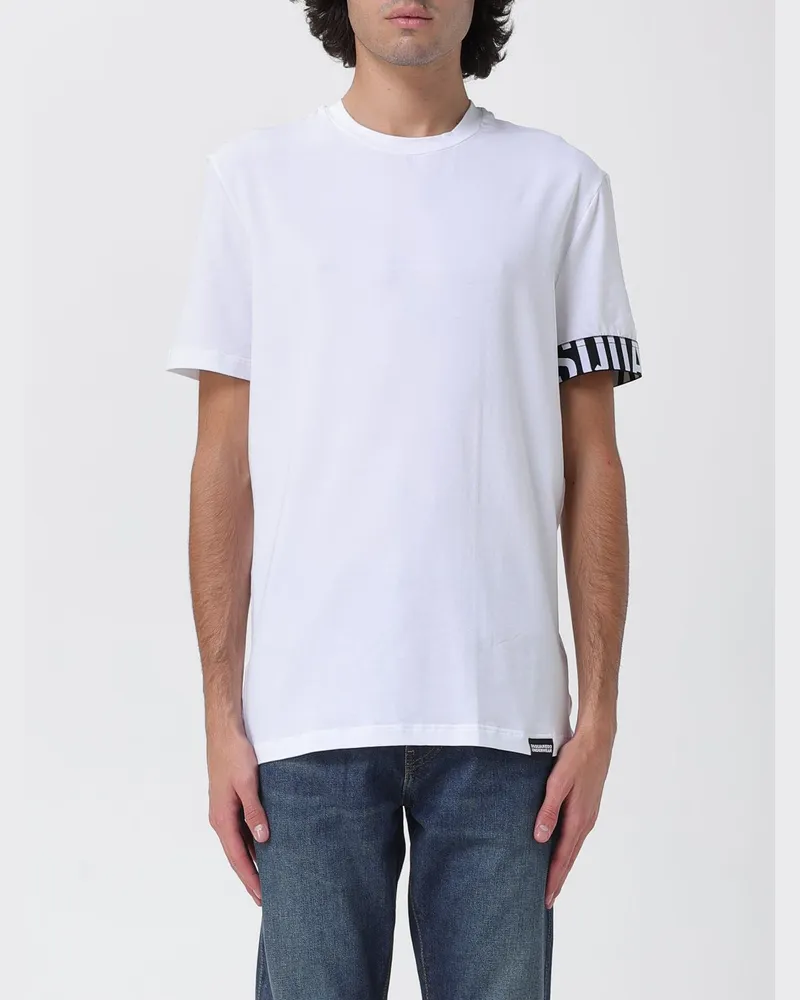 Dsquared2 T-shirt herren Weiß