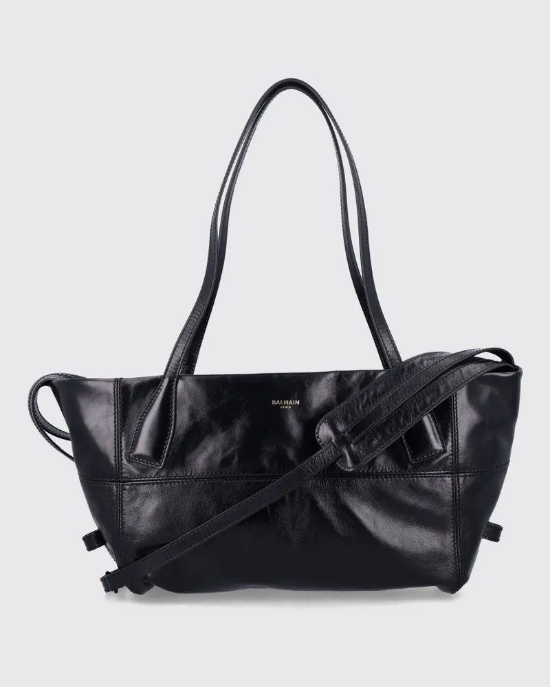 Balmain Schultertasche damen Schwarz