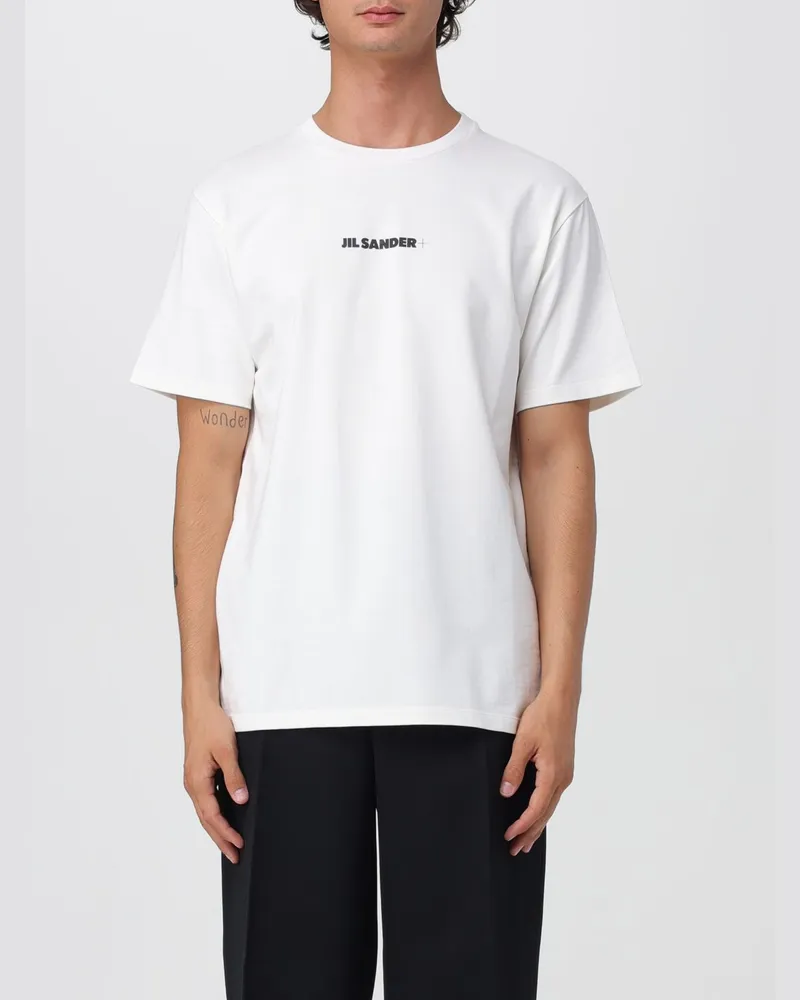 Jil Sander T-shirt herren Weiß