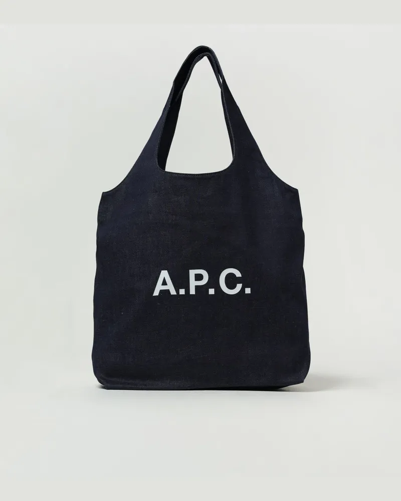 A.P.C. Handtasche damen Blau