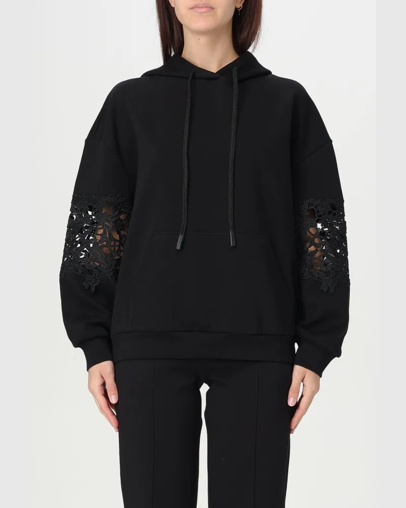 Twin-Set Sweatshirt damen Schwarz