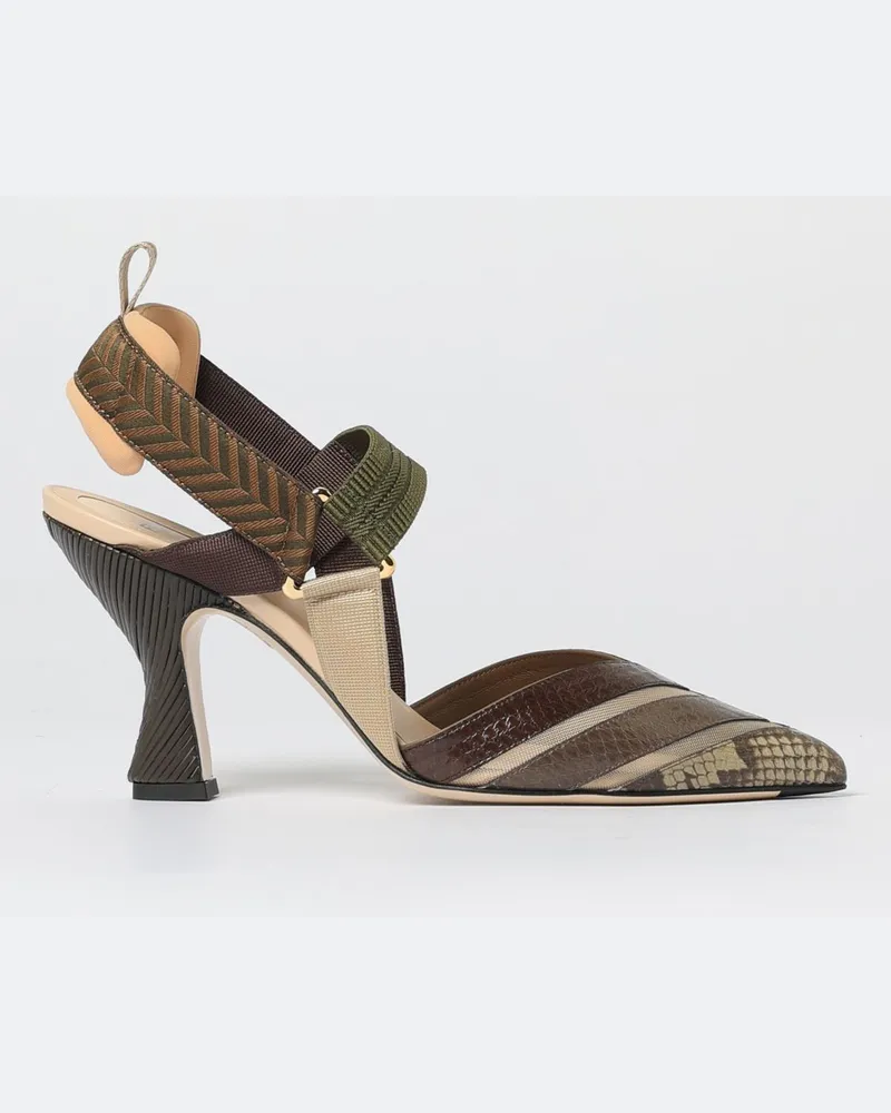 Fendi Schuhe damen Nude
