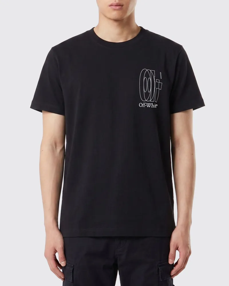 OFF-WHITE T-shirt herren Schwarz
