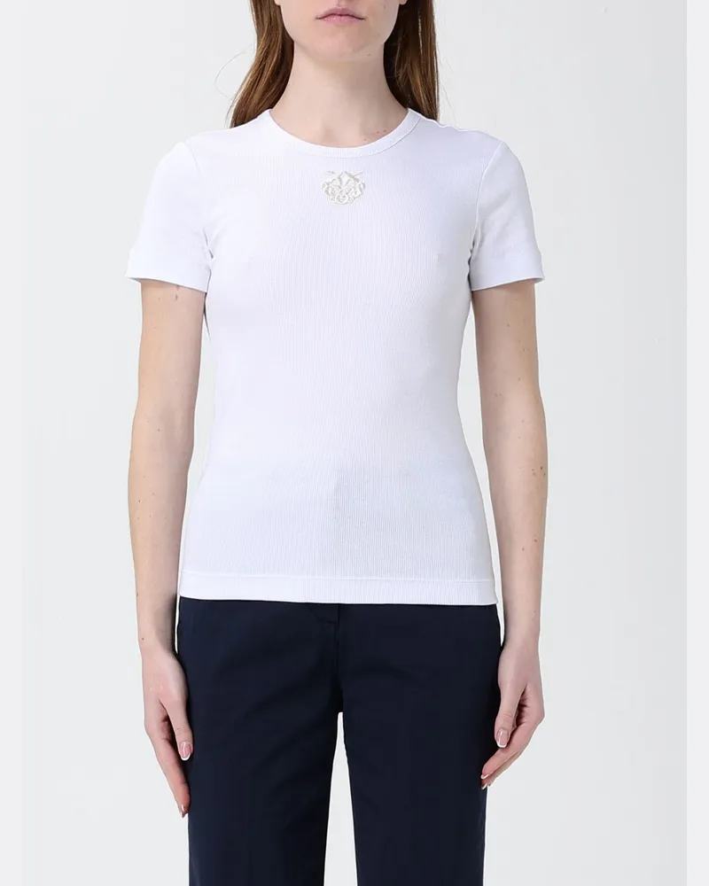 Pinko T-shirt damen Weiss