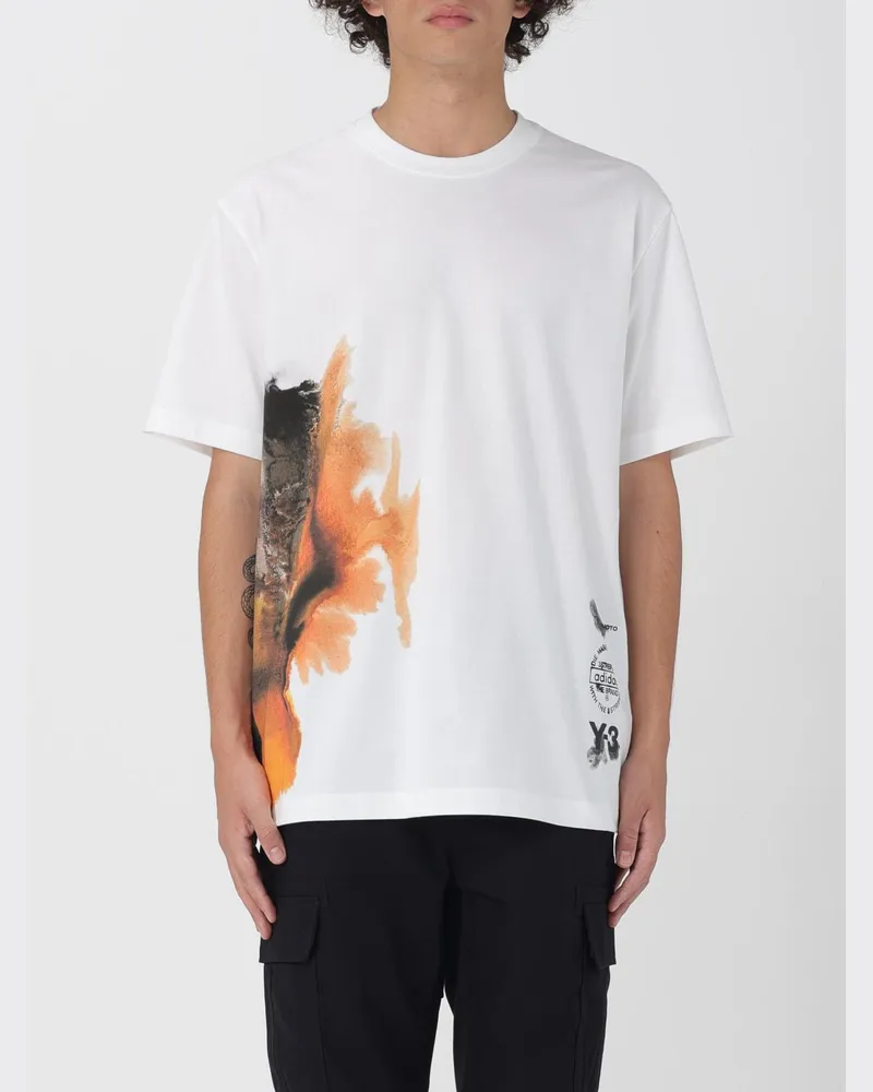 Y-3 T-shirt herren Weiß