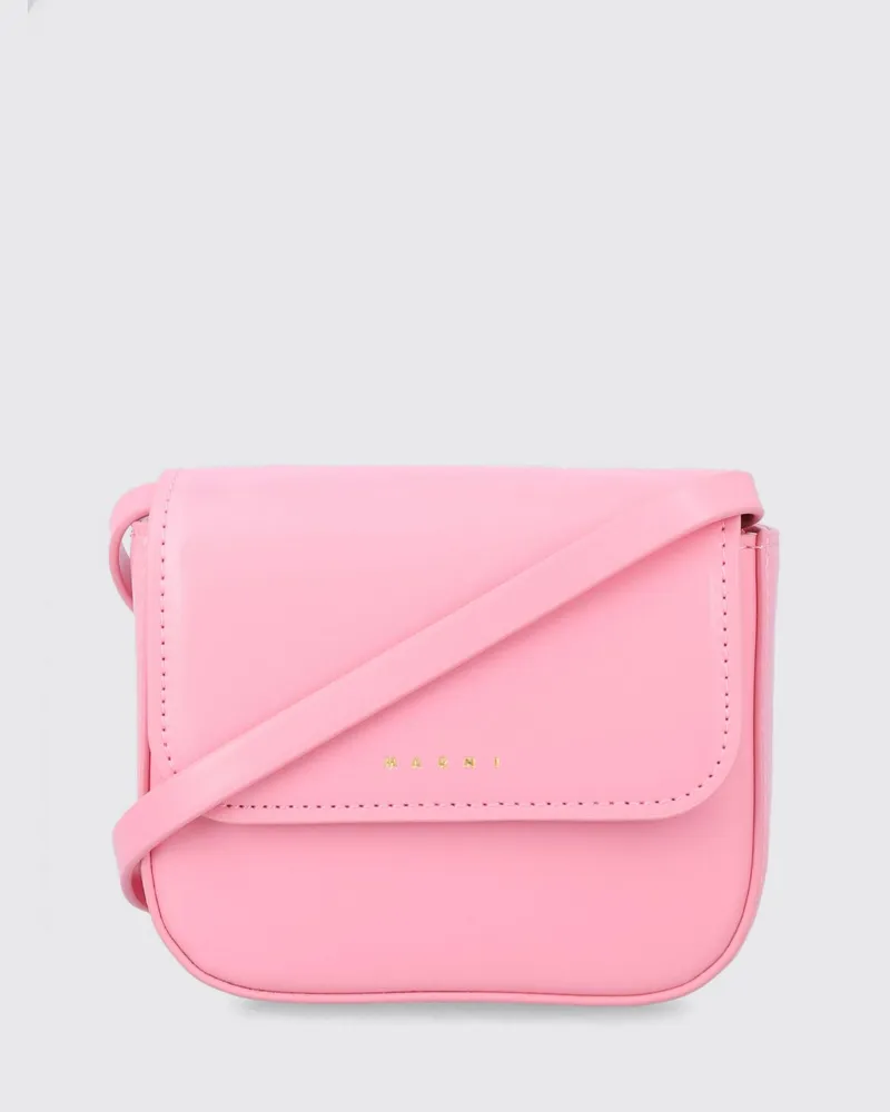 Marni Polyestertasche Pink