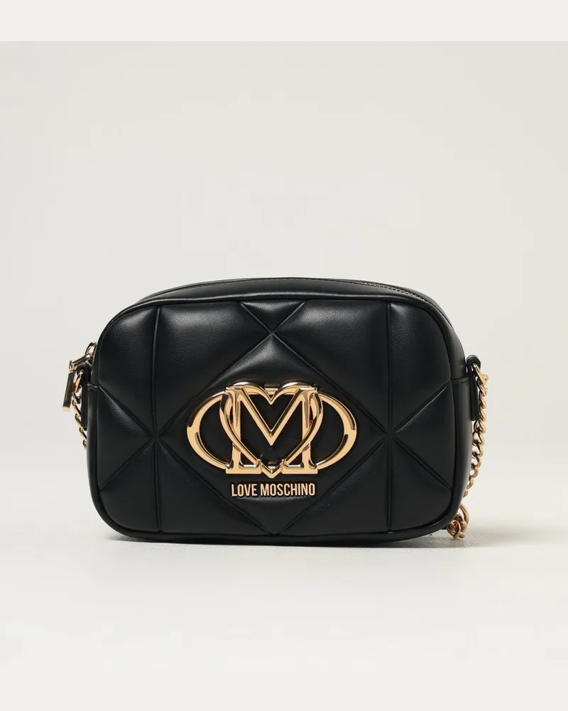 Moschino Schultertasche damen Schwarz