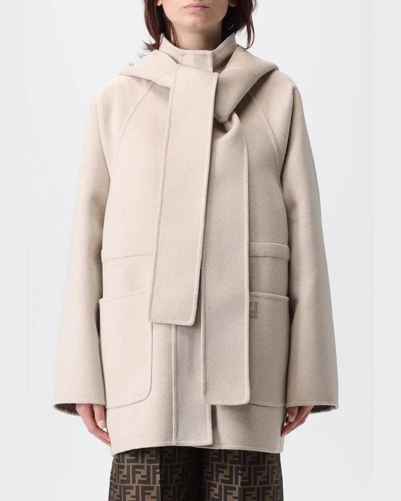 Fendi Mantel damen Grau