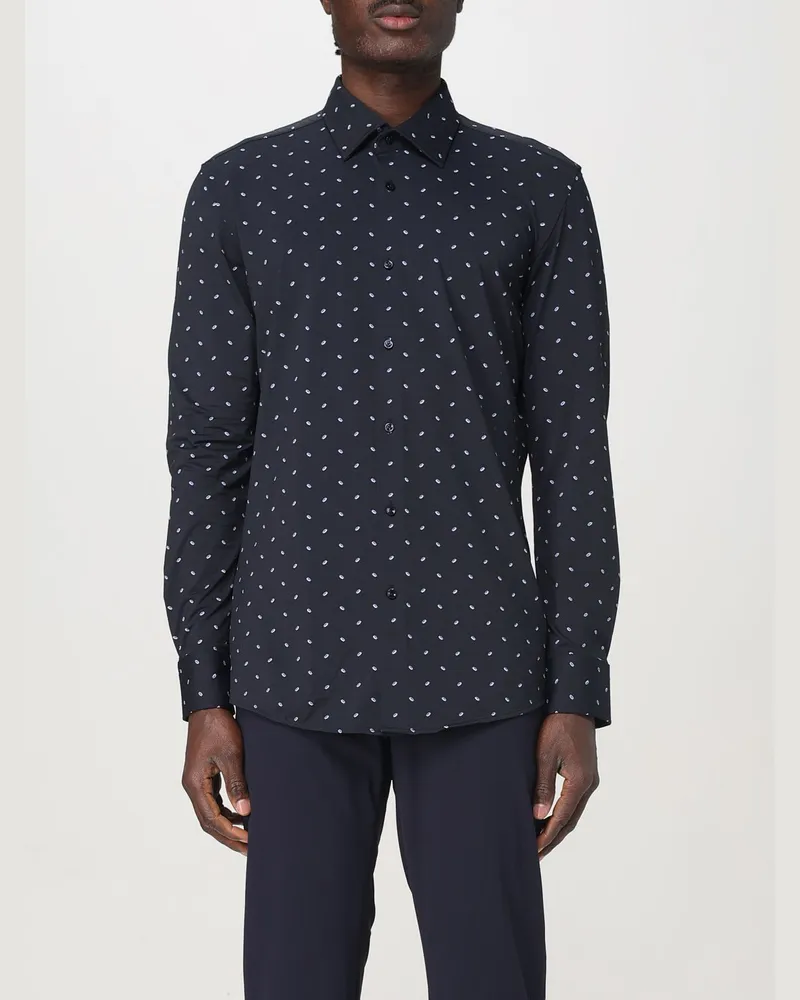 HUGO BOSS Hemd herren Blau
