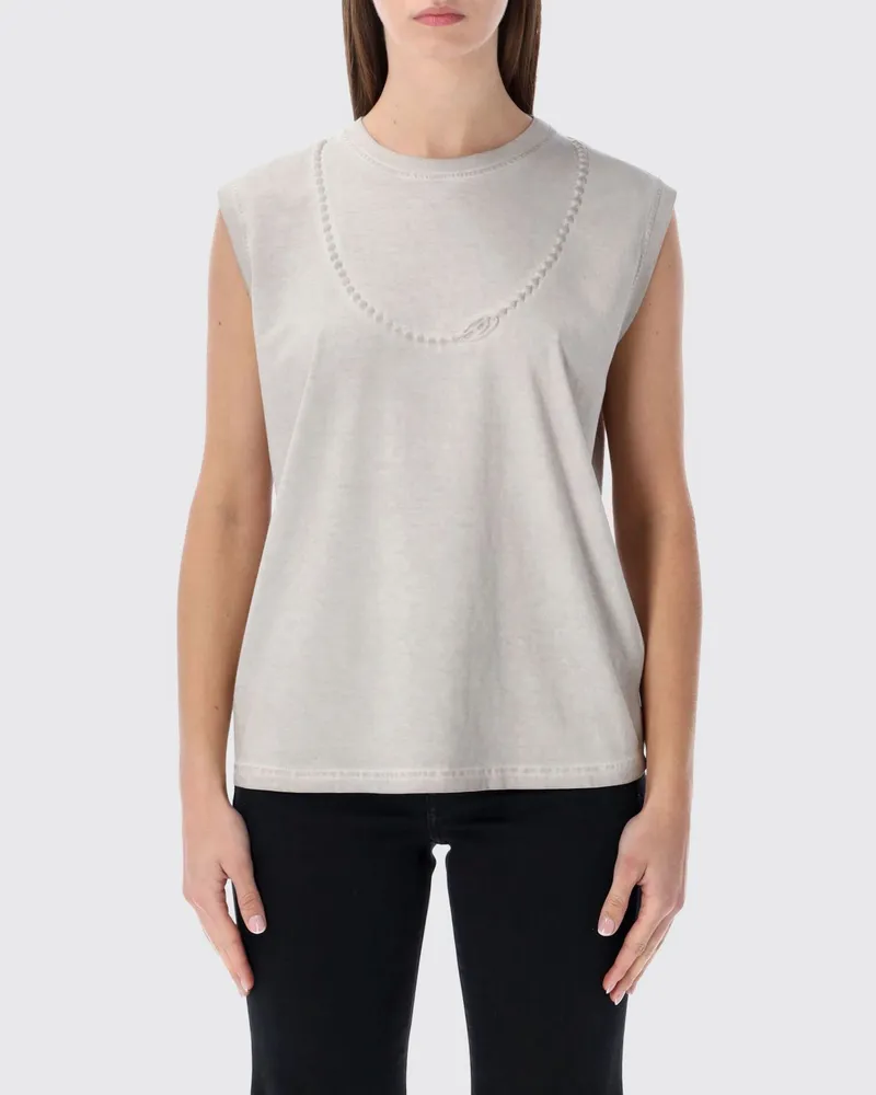 Diesel T-shirt damen Grau