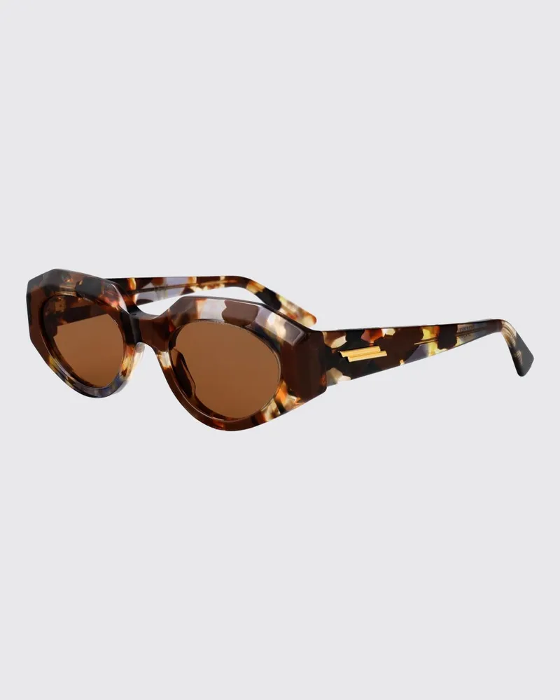 Bottega Veneta BV1392S Sonnenbrille aus recyceltem Acetat Bunt