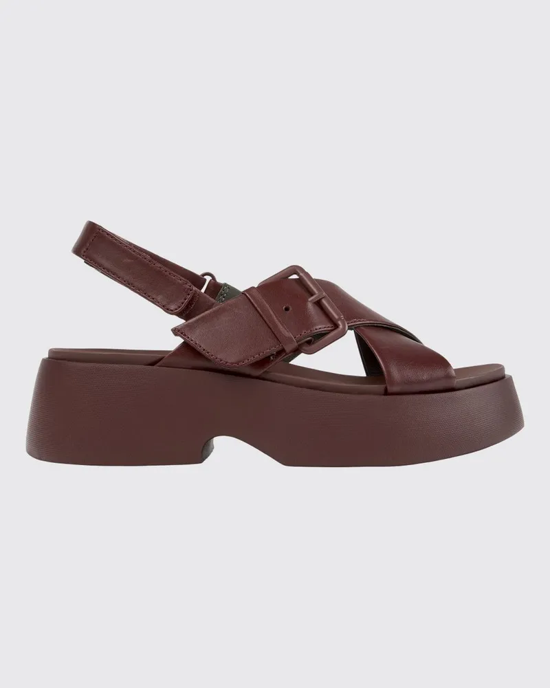 Camper Schuhe damen Burgunderrot