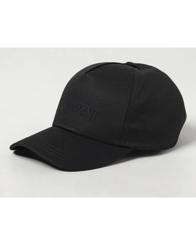 Saint Laurent Hut herren Schwarz
