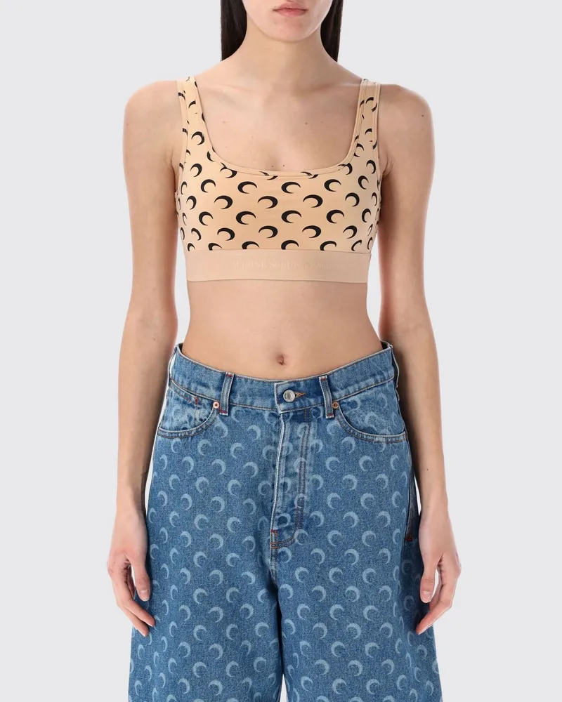 Marine Serre Top damen Schwarz