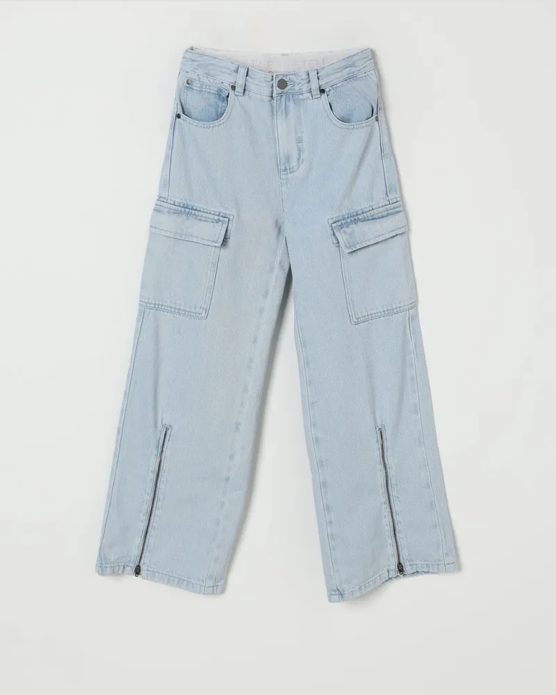 Stella McCartney Kids Hose kinder Blau