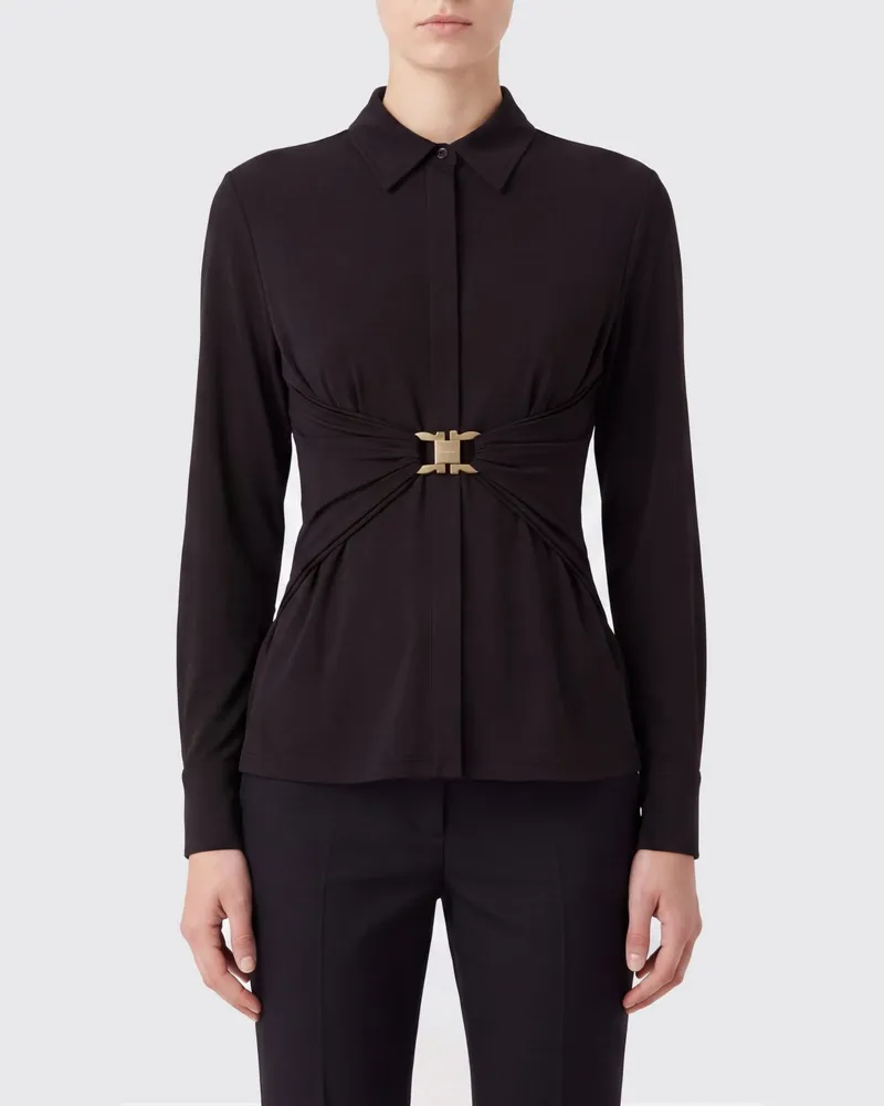 Ferragamo Hemdbluse damen Kaffee
