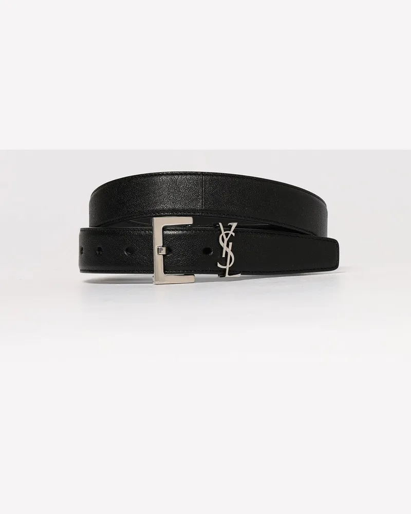 Saint Laurent Grtel herren Schwarz