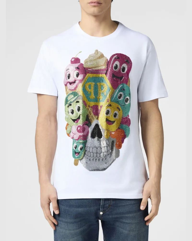 Philipp Plein T-shirt herren Weiß