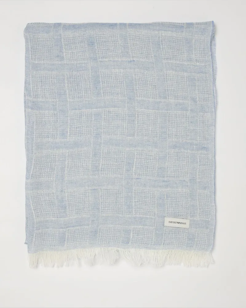 Emporio Armani Seidentuch damen Hellblau