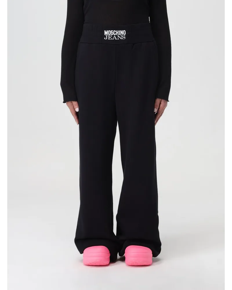 Moschino Hose damen Schwarz