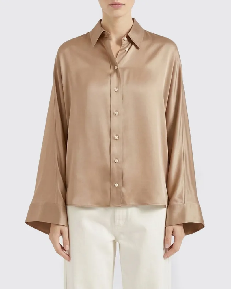 Brunello Cucinelli Hemdbluse damen Braun