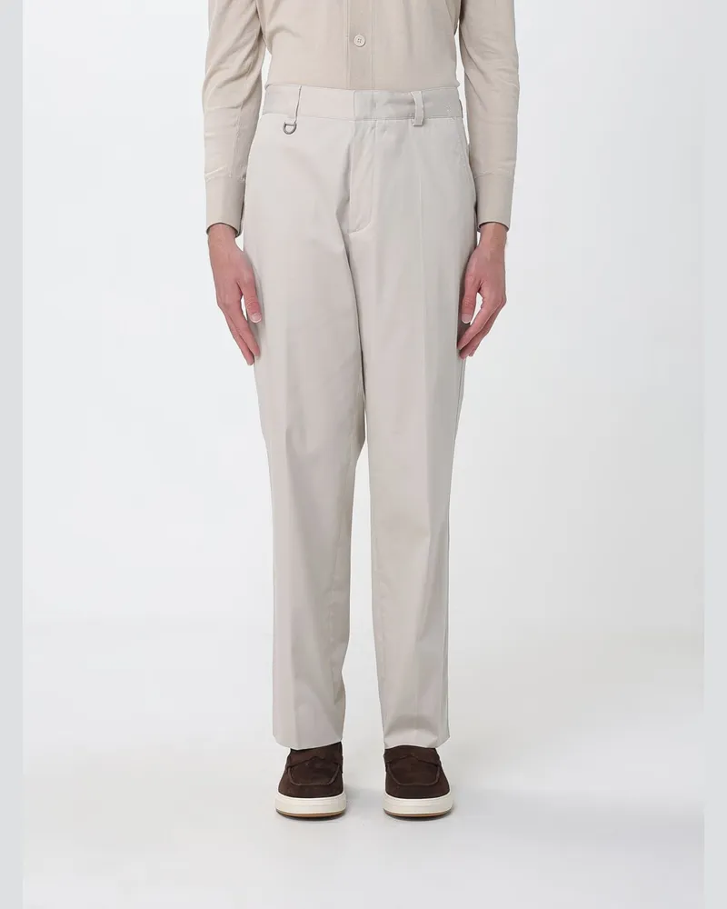 Paolo Pecora Milano Chino-Hose aus Twill Beige