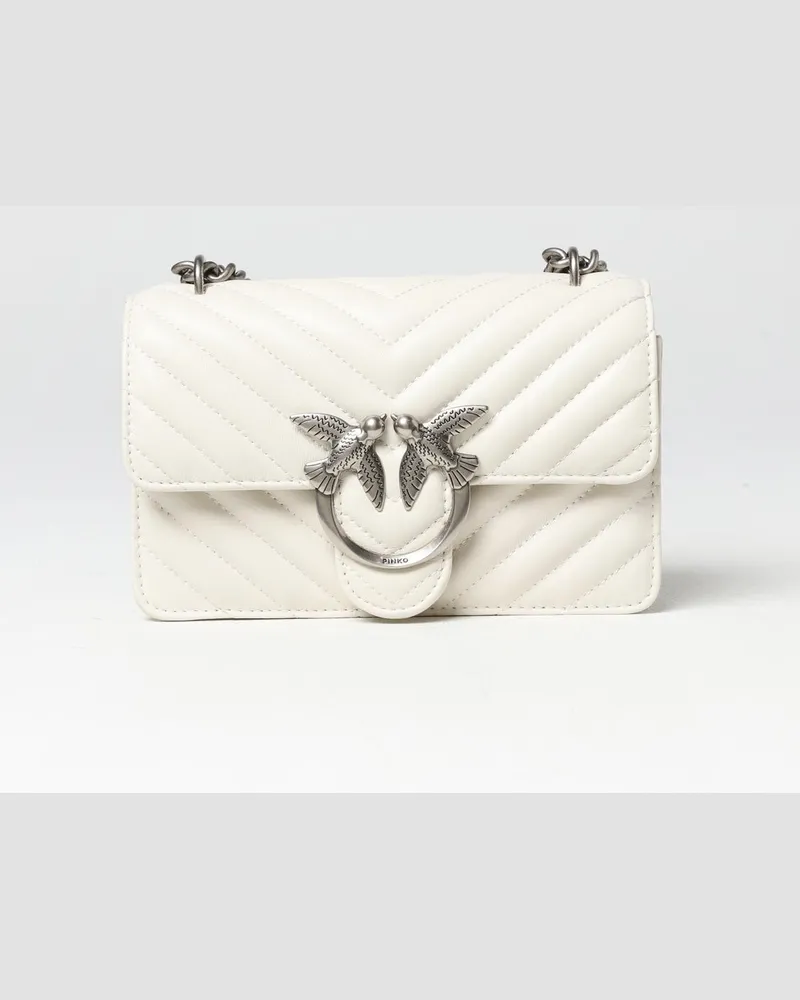 Pinko Schultertasche damen Weiß