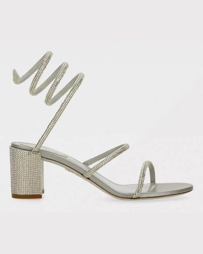 René Caovilla Absatzschuhe damen Silber