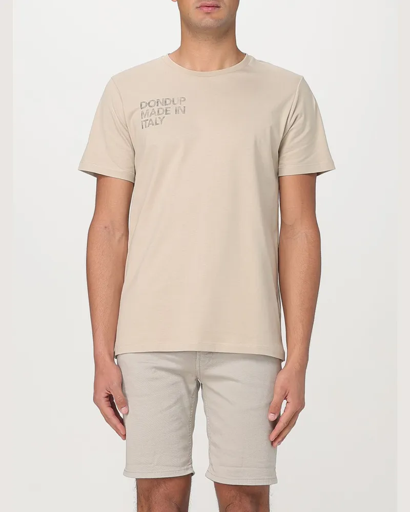 Dondup T-shirt herren Beige