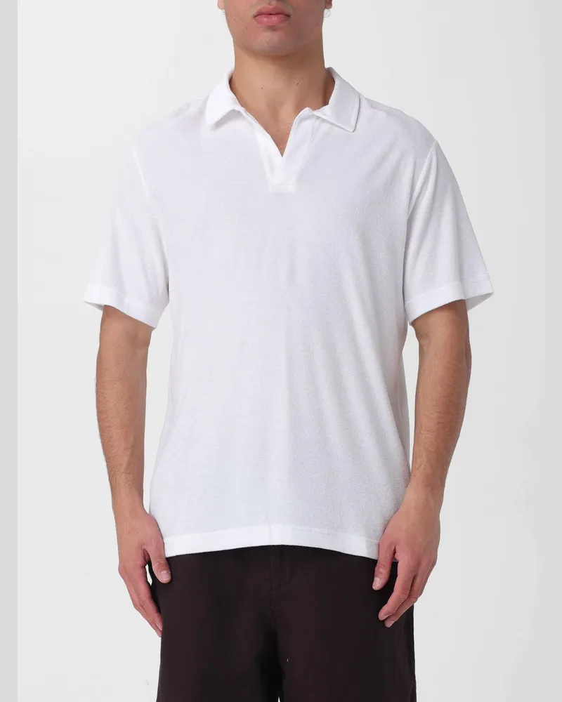MC2 Saint Barth Baumwoll-Poloshirt Weiß