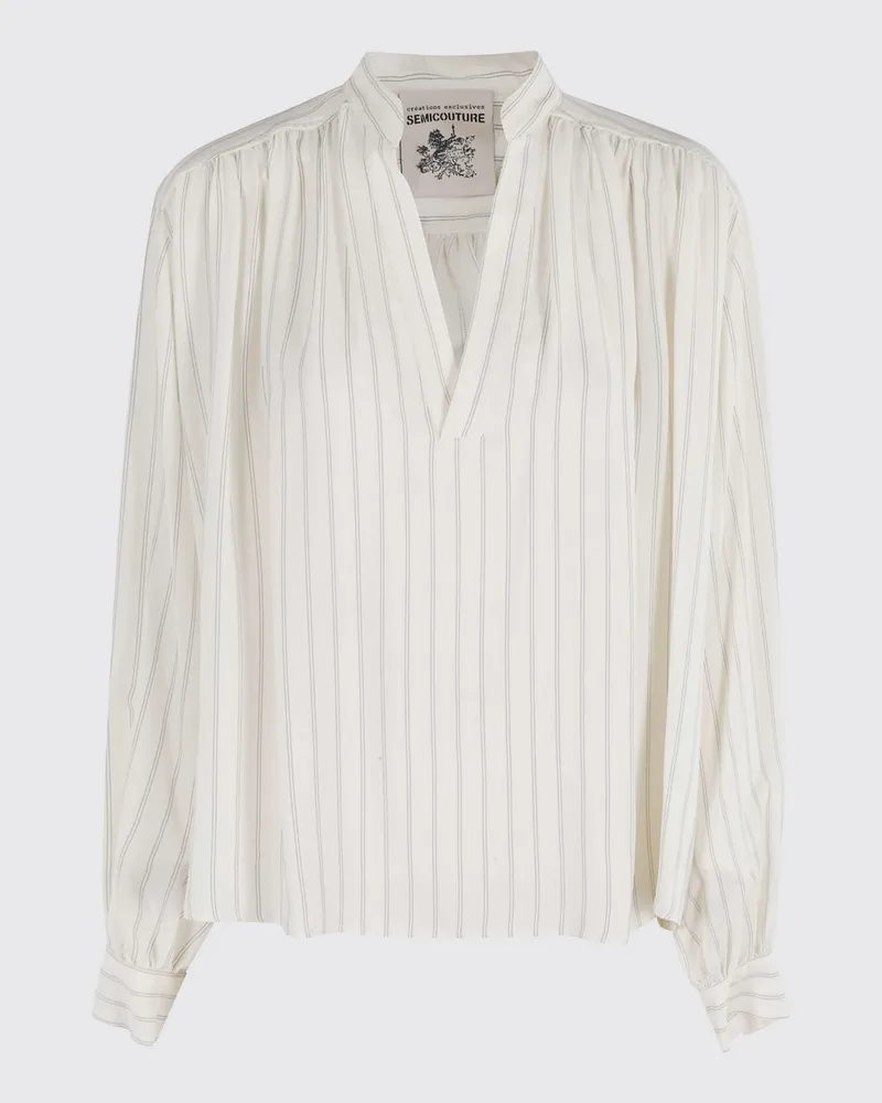 Semicouture Top damen Weiss