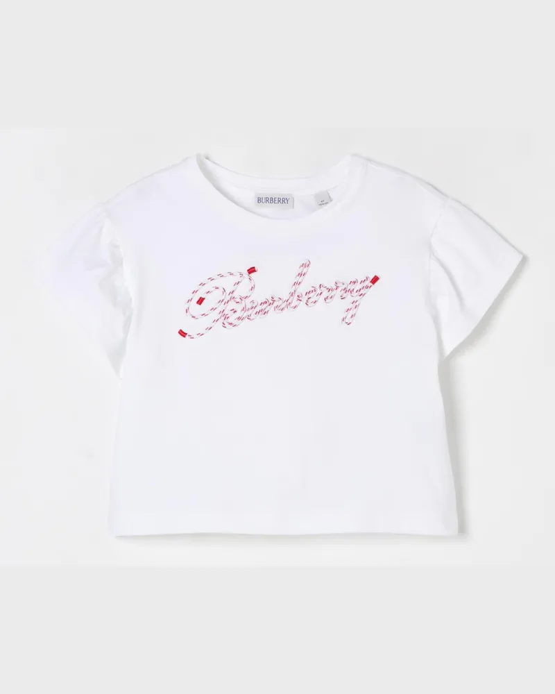 Burberry T-shirt kinder Weiß