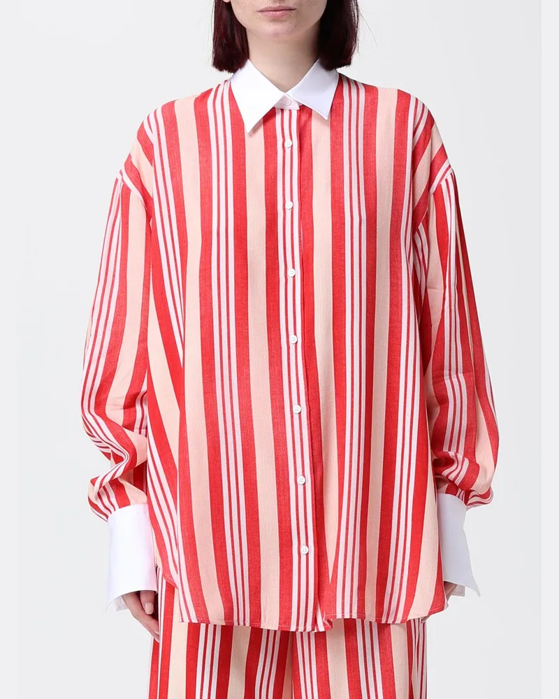 Ermanno Scervino Hemdbluse damen Rot