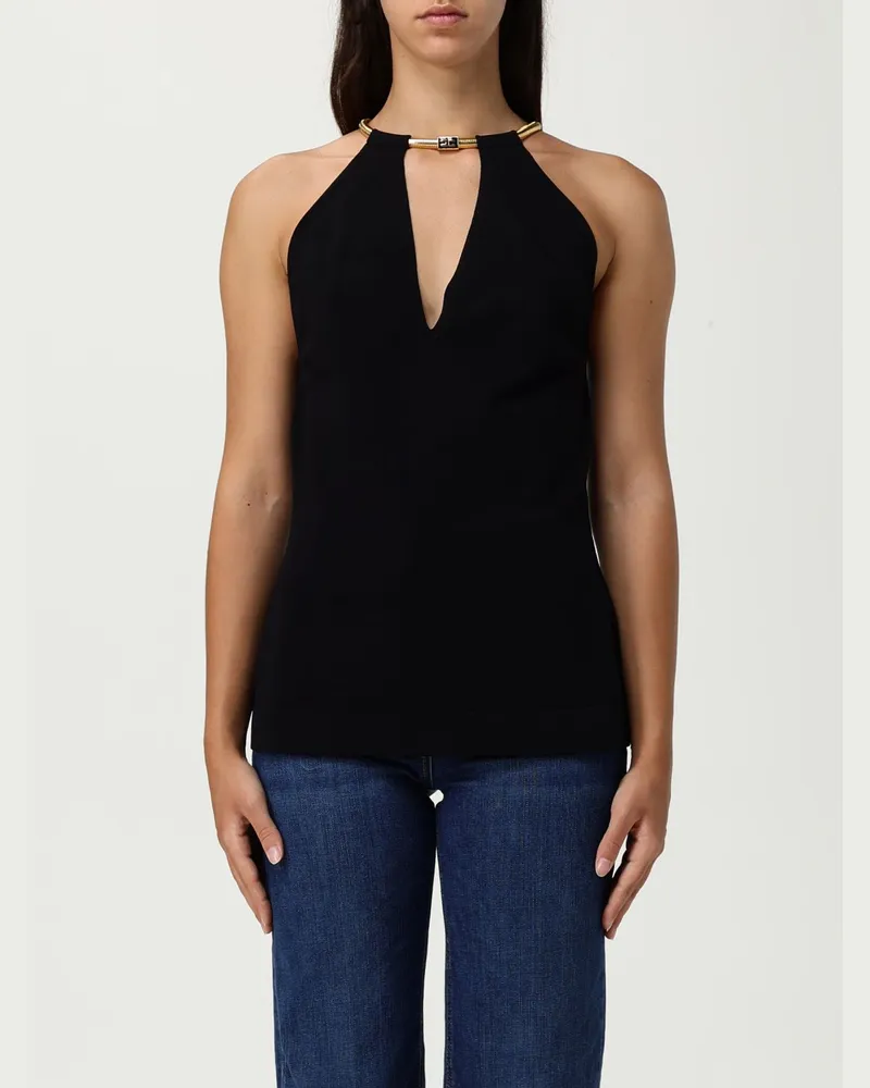Elisabetta Franchi Top damen Schwarz