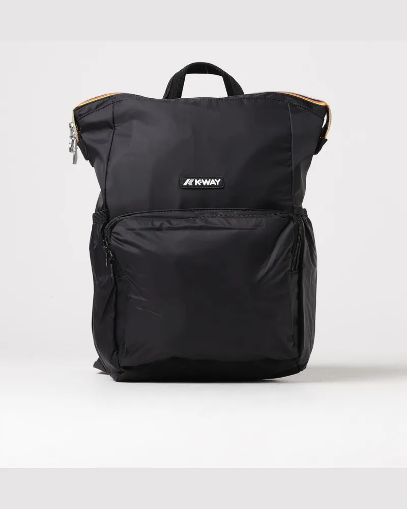 K-Way Rucksack herren Schwarz