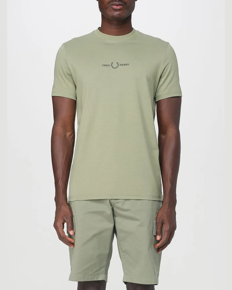 Fred Perry T-shirt herren Grün